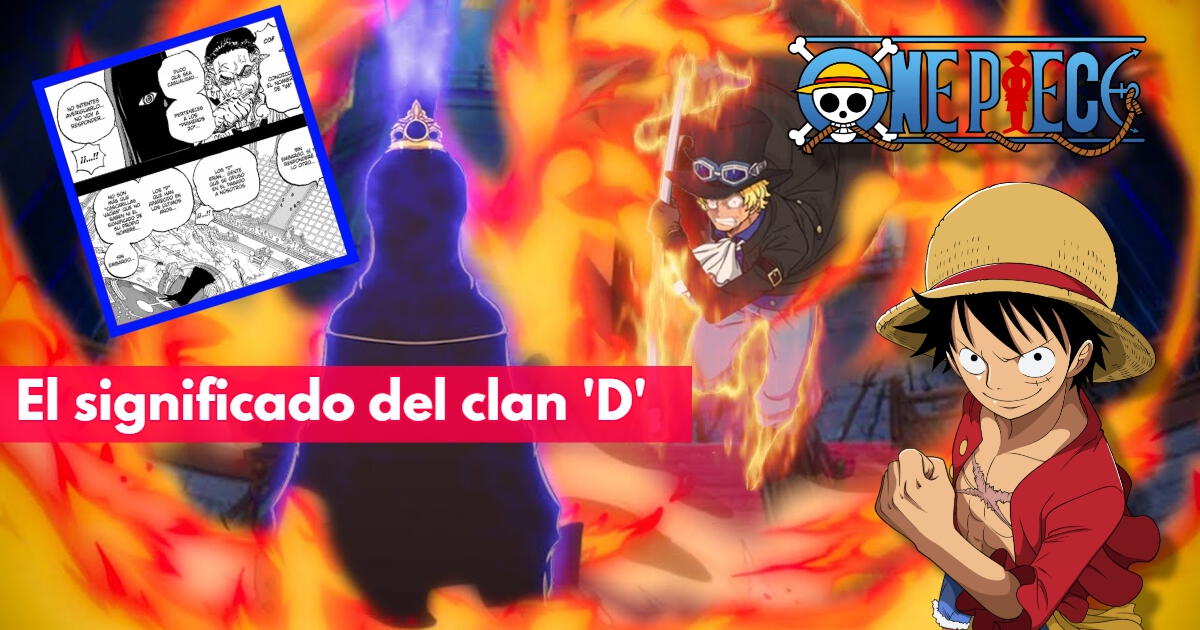 One Piece: ¿Qué significa la letra D en la franquicia de manga y anime?