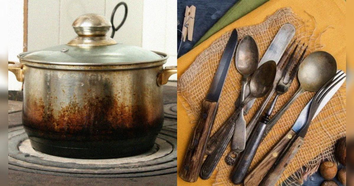 ¿Tus objetos de metal están oxidados? Déjalos como nuevos con este ...