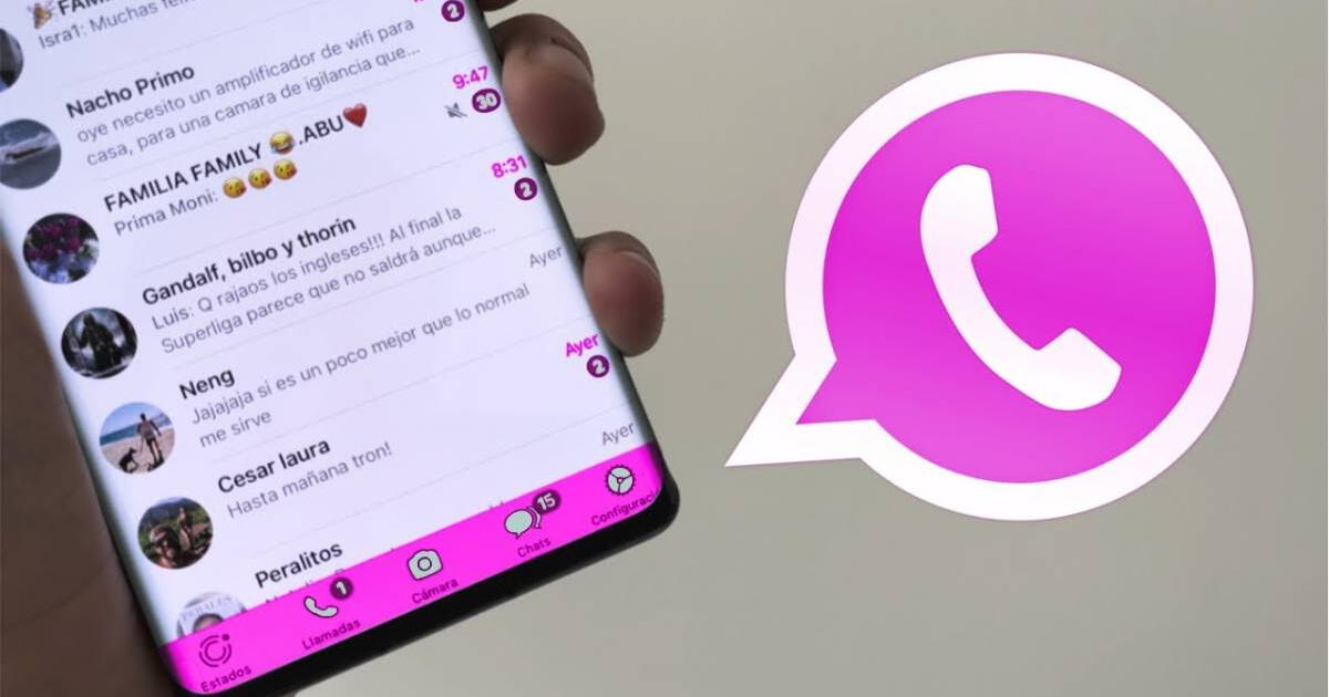 WhatsApp Plus rosado V42.00: el mejor mod de WhatsApp para octubre -  Descargar APK WhatsApp Plus