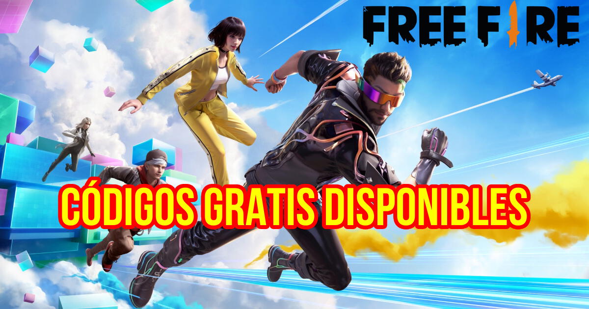 Free Fire: códigos gratis y todas las recompensas para canjear hoy