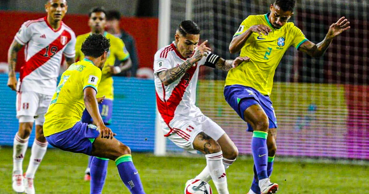 Perú vs Brasil resultado, resumen y cuánto quedó el partido por