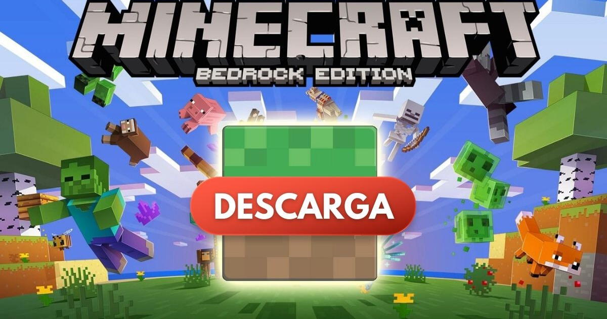 Minecraft Bedrock APK, 2024 Descarga GRATIS HOY la última versión para