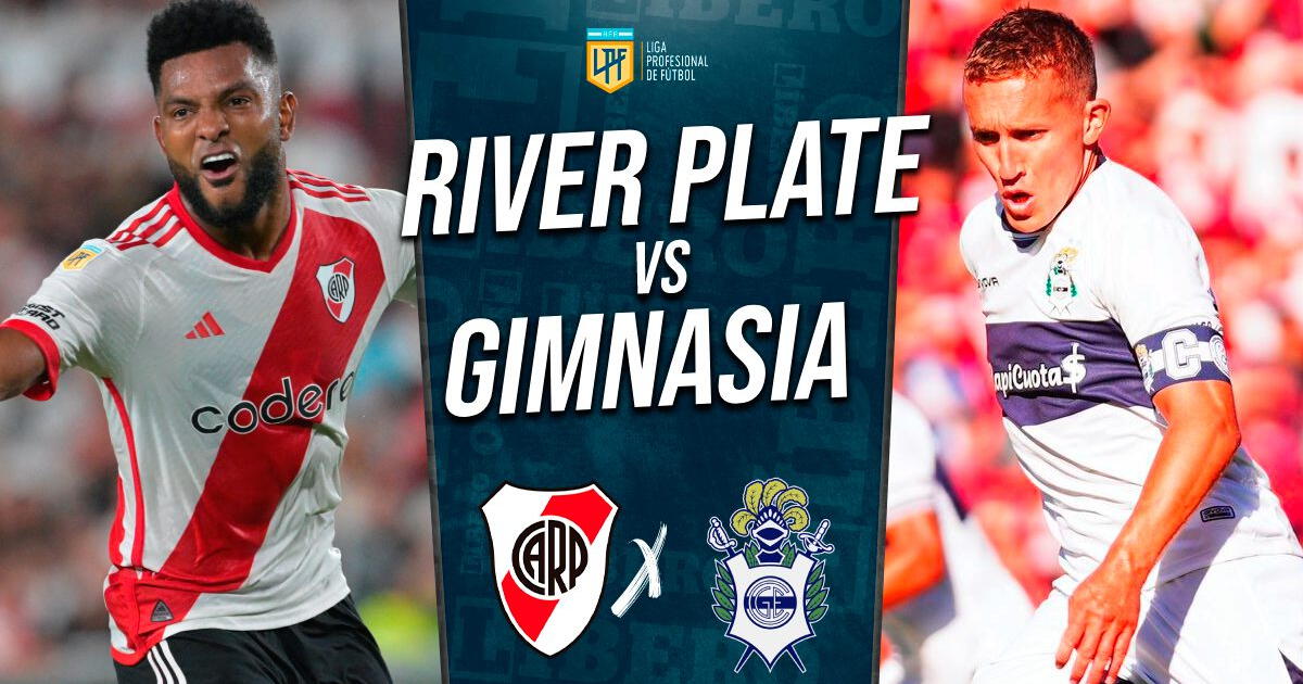 River Plate vs Gimnasia EN VIVO por Copa de la Liga via TNT Sports y ESPN: cuándo juega, hora, pronóstico, canal y dónde ver partido de hoy