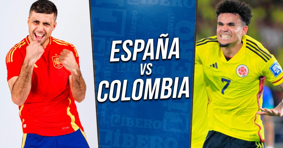 Colombia vs España EN VIVO y EN DIRECTO via Gol Caracol TV, RCN y RTVE