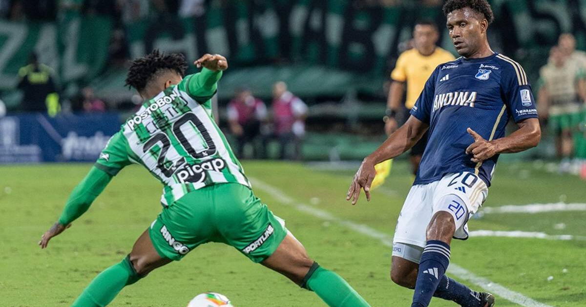 Cómo quedó Nacional vs Millonarios marcador y goles del partido de