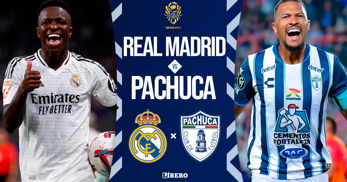 Real Madrid vs Pachuca EN VIVO por final de Copa Intercontinental 2024