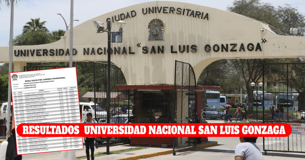 Resultados examen de admisión UNICA 2025 | – El reportero andino