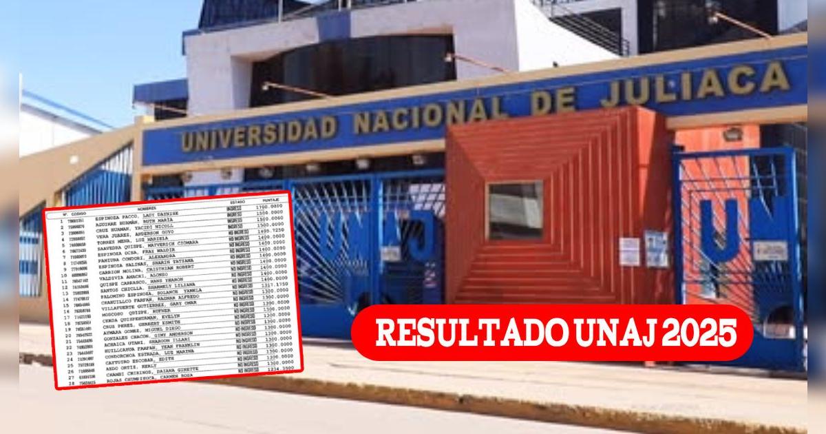 Lista completa de ingresantes con puntajes – El reportero andino