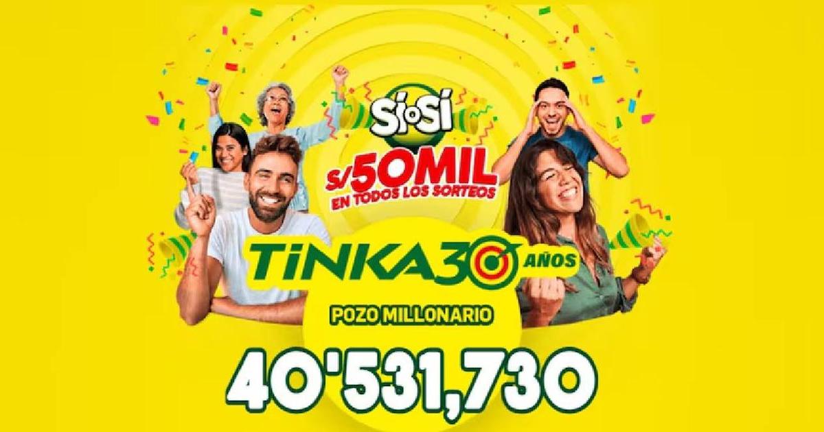 Sorteo La Tinka de HOY, domingo 31 de agosto: – El reportero andino