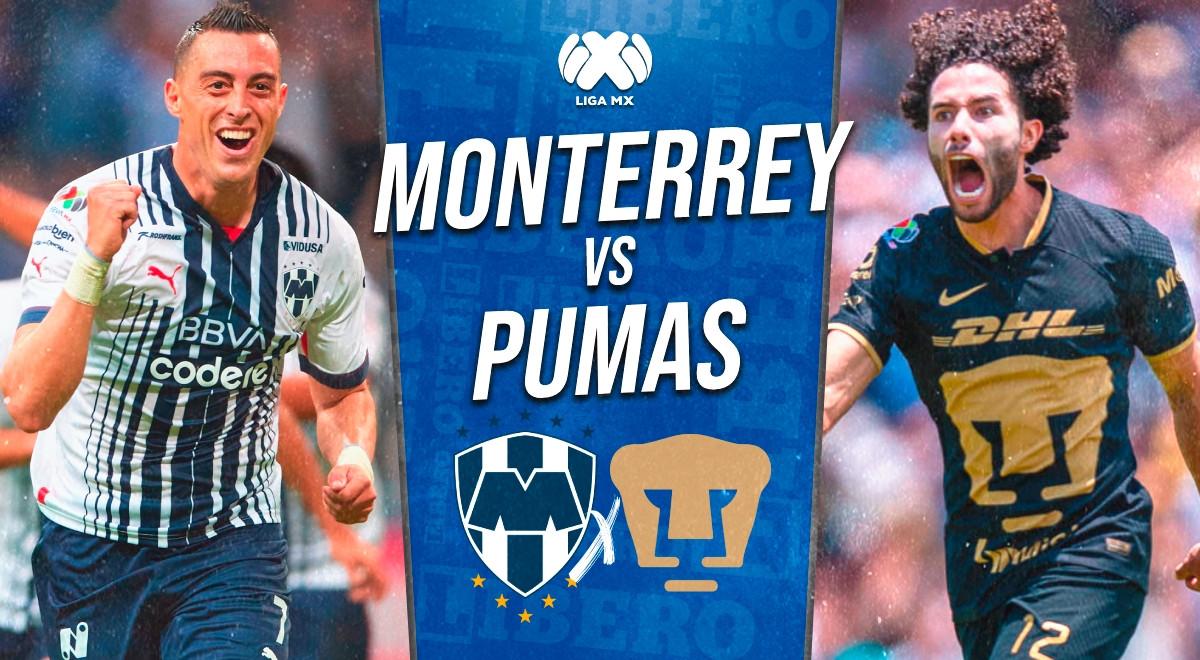 Monterrey vs Pumas: resumen del partido por Liga MX