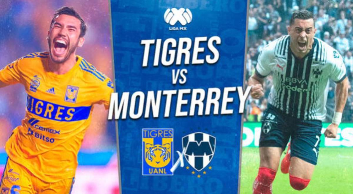 Tigres vs Monterrey EN VIVO por Liga MX: partido minuto a minuto