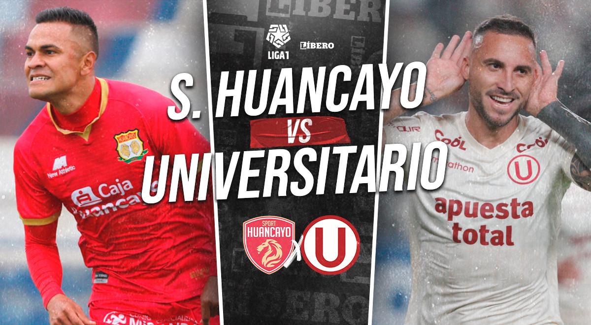 Universitario vs Sport Huancayo: resumen del partido por la Liga 1