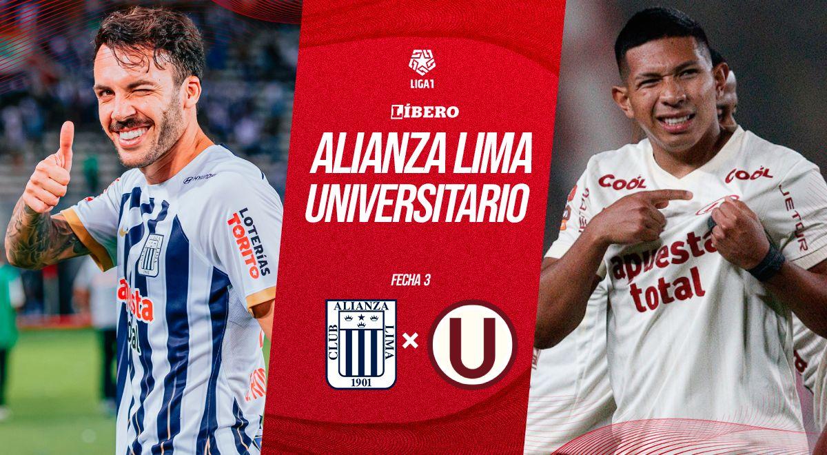 Alianza Lima vs Universitario por Liga 1 Perú 2024: resumen y goles