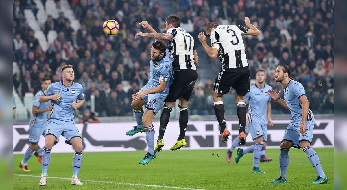 Juventus goleó 4-1 a la Sampdoria y es más líder que nunca en la Serie A