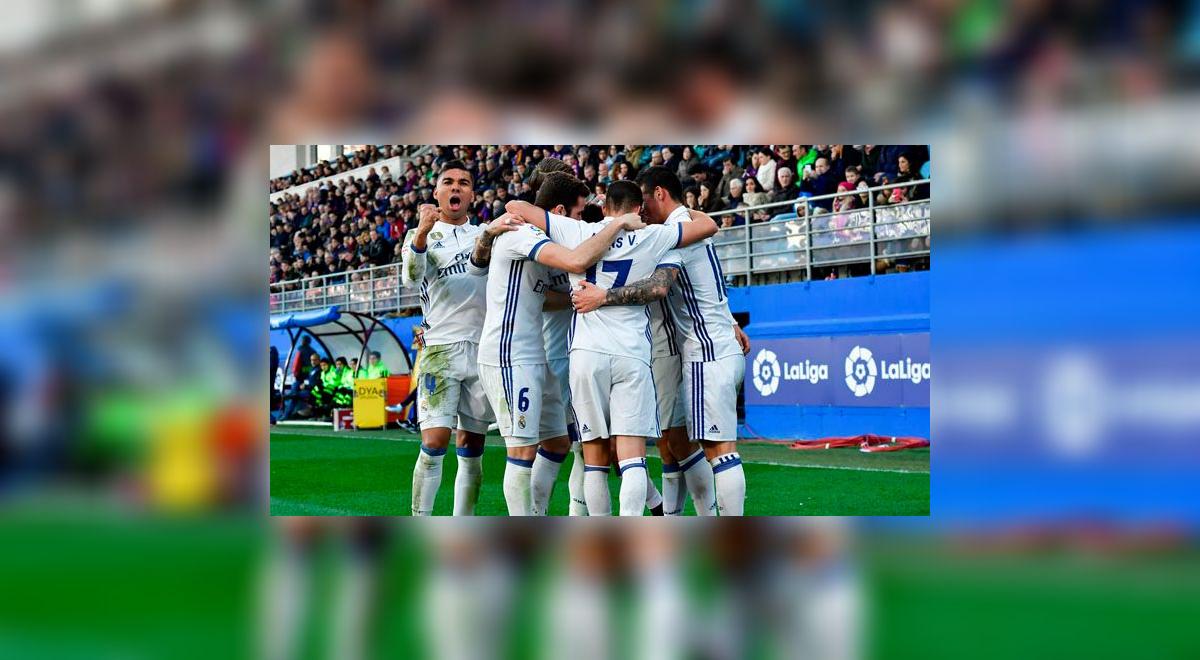 Real Madrid goleó 4-1 al Eibar con doblete de Karim Benzema |VIDEO