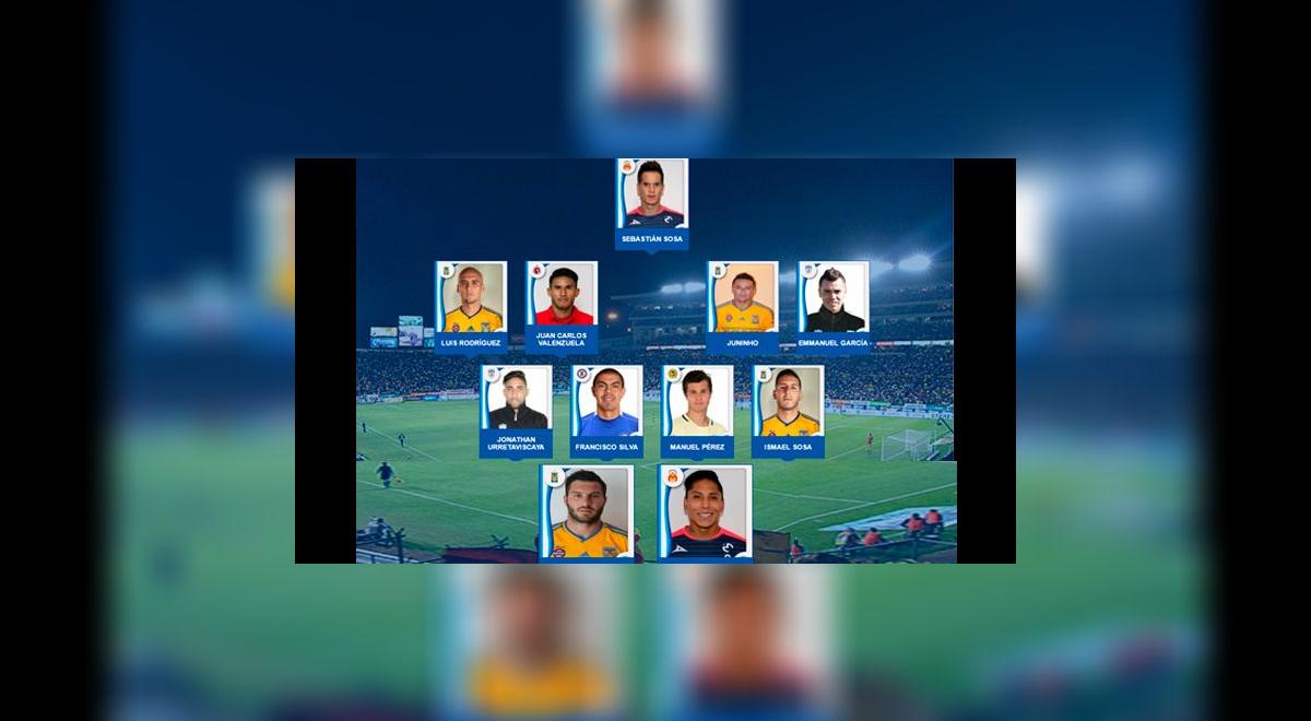 Raúl Ruidíaz vuelve aparecer en el once ideal de la Liga MX