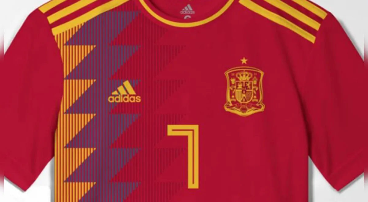Selección española: sería la camiseta de la 'Furia roja' para 2018 [FOTO]