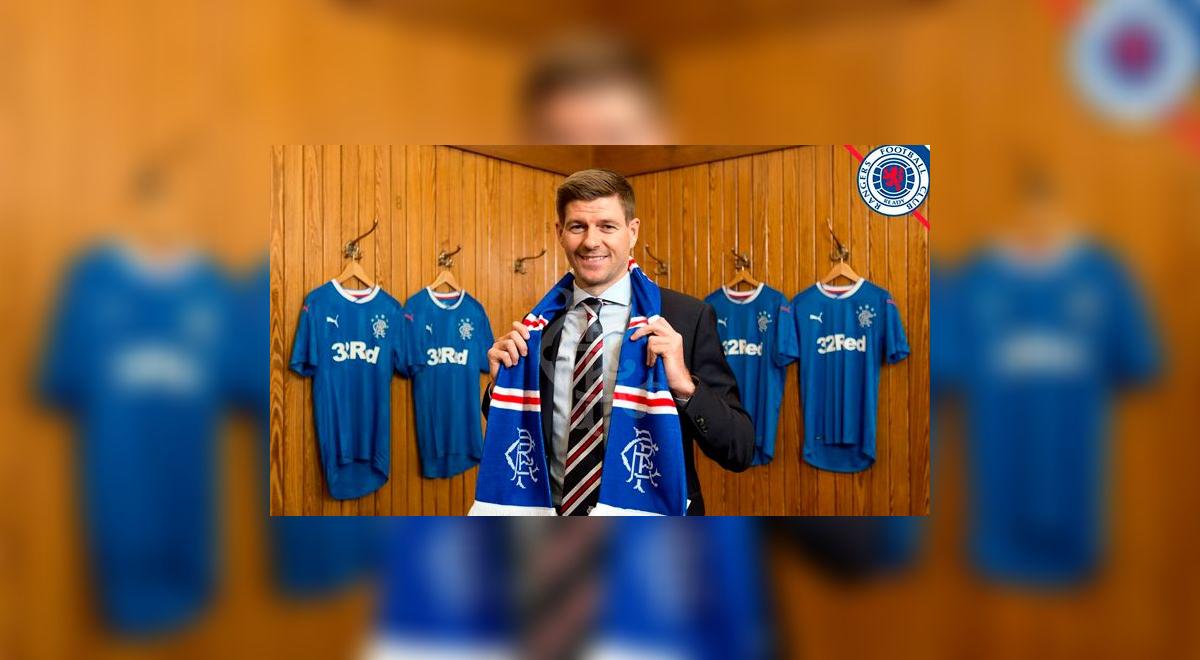 Rangers oficializó a Steven Gerrard como flamante técnico para la ...
