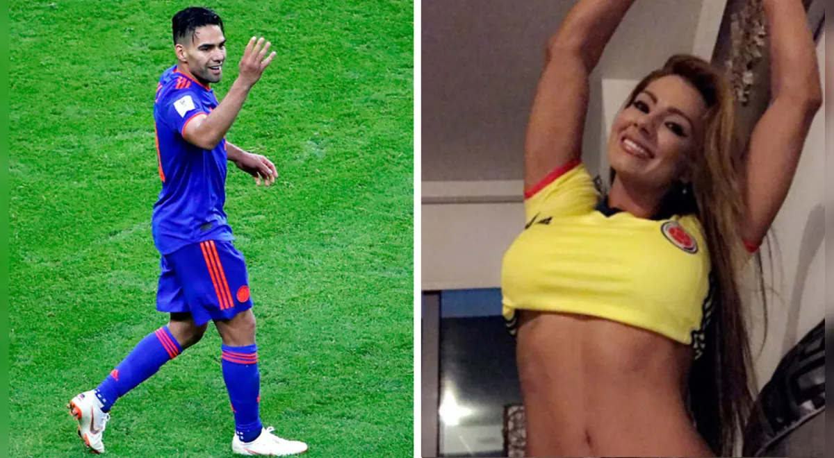 La sensual celebración de Esperanza Gómez tras la goleada de Colombia