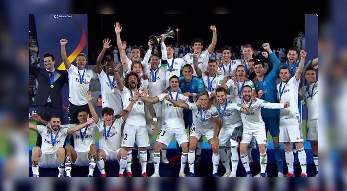 Real Madrid: La celebración tras ganar el título del Mundial de Clubes ...