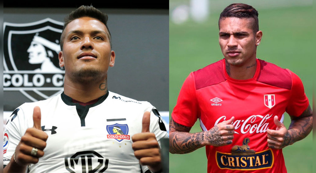 Paolo Guerrero y Javier Parraguez