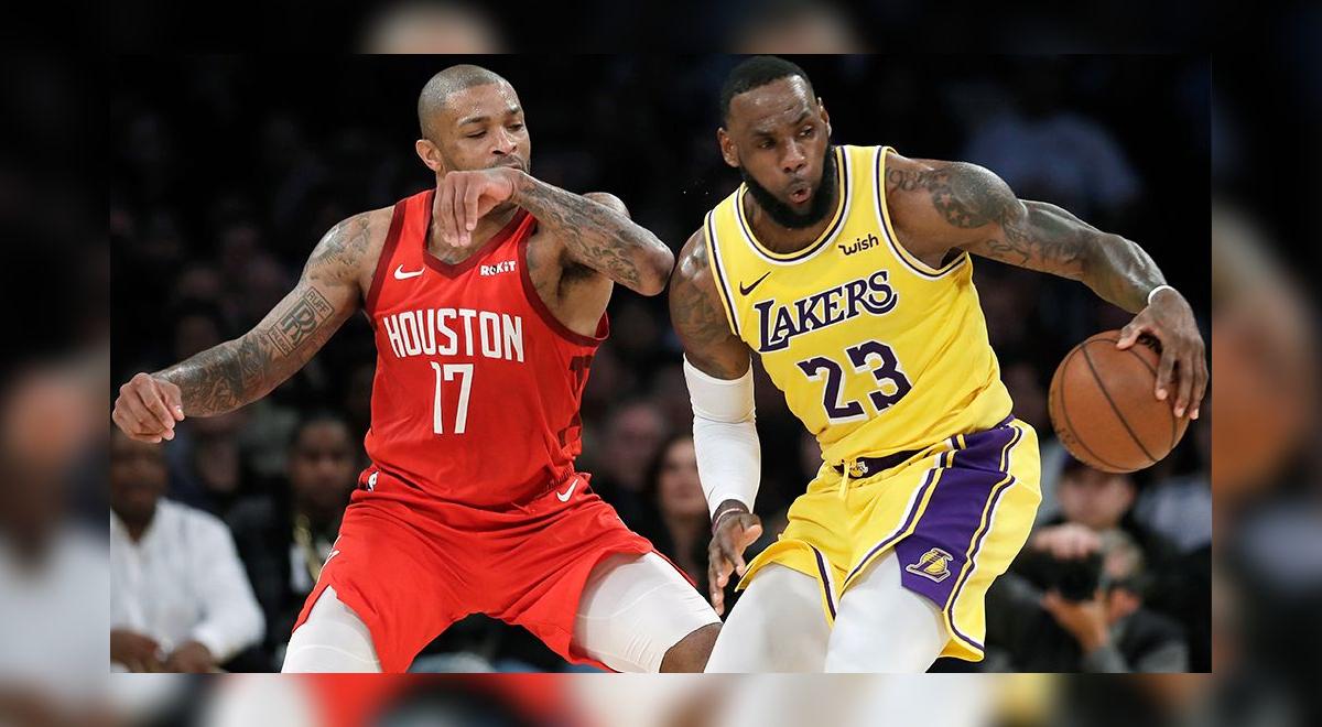 LeBron James fue la figura en el triunfo de los Lakers sobre Houston ...