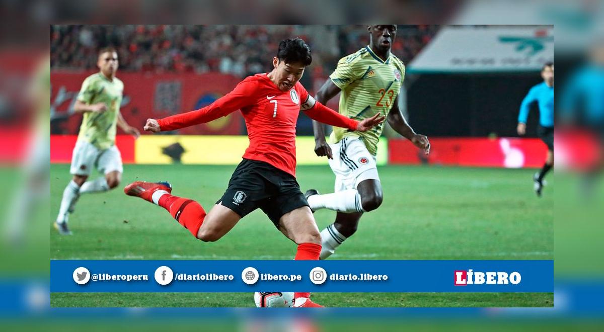 Con James, Colombia perdió 1-2 ante Corea del Sur en amistoso por fecha ...