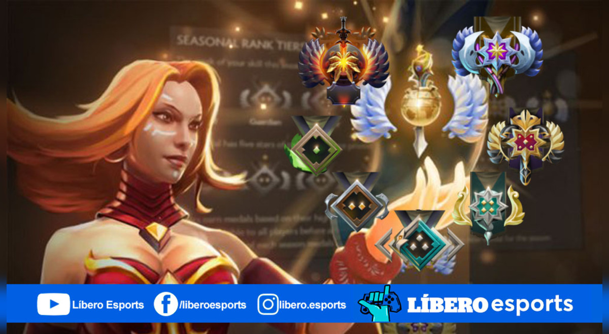 Dota 2 ¿qué Medalla Debes Llegar En La Temporada 4 De Ranked Para Ser Un Jugador Promedio