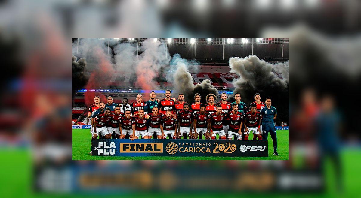 Flamengo ganó 1-0 a Fluminese y salió campeón del Campeonato Carioca
