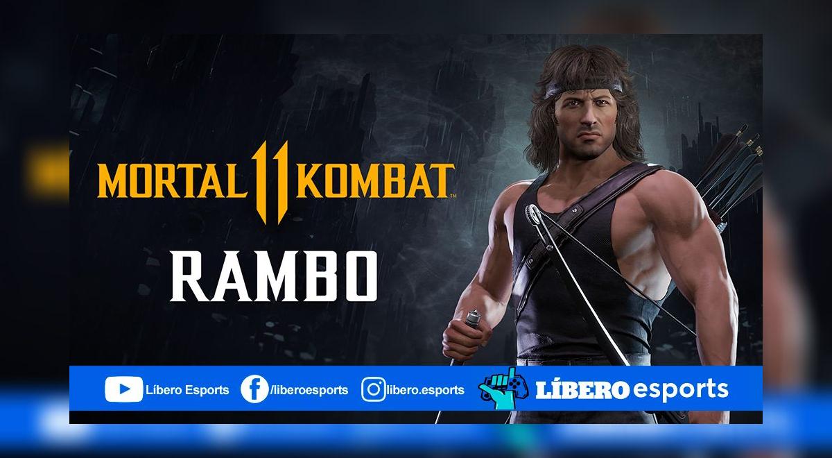Mortal Kombat 11: mira el gameplay de Rambo - VIDEO