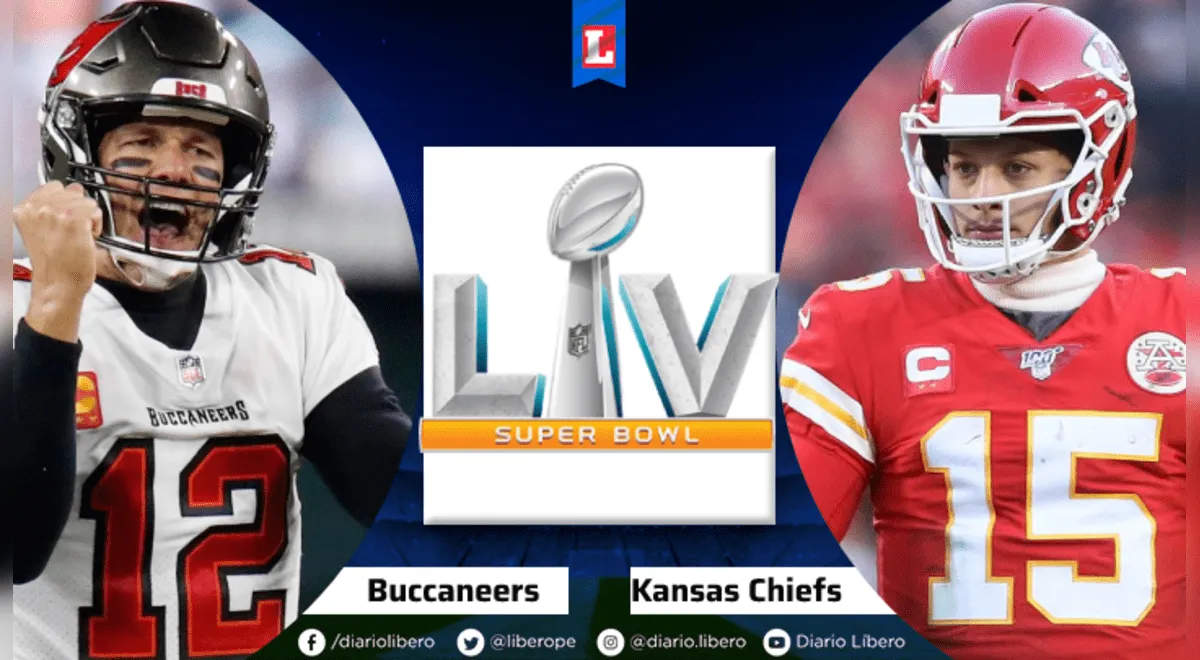▷ Vía ESPN PLAY, Super Bowl 2021 EN VIVO: Buccaneers – Chiefs, 00-00 por  Final de NFL
