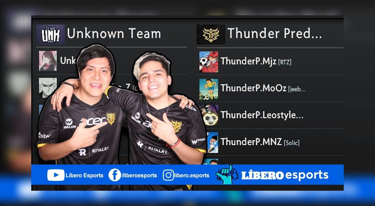 Dota 2: Thunder Predator en modo Súper Campeones vence a Unknown Team ...