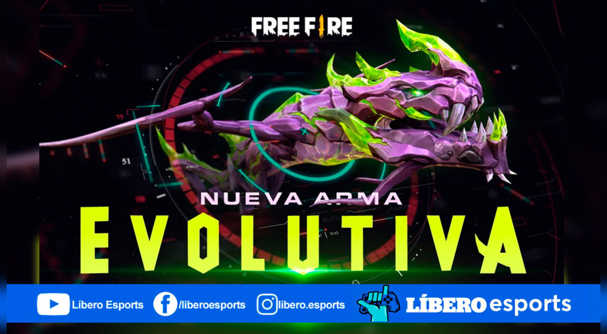 Free Fire: Dragón Flama Verde es el Arma Evo más reciente