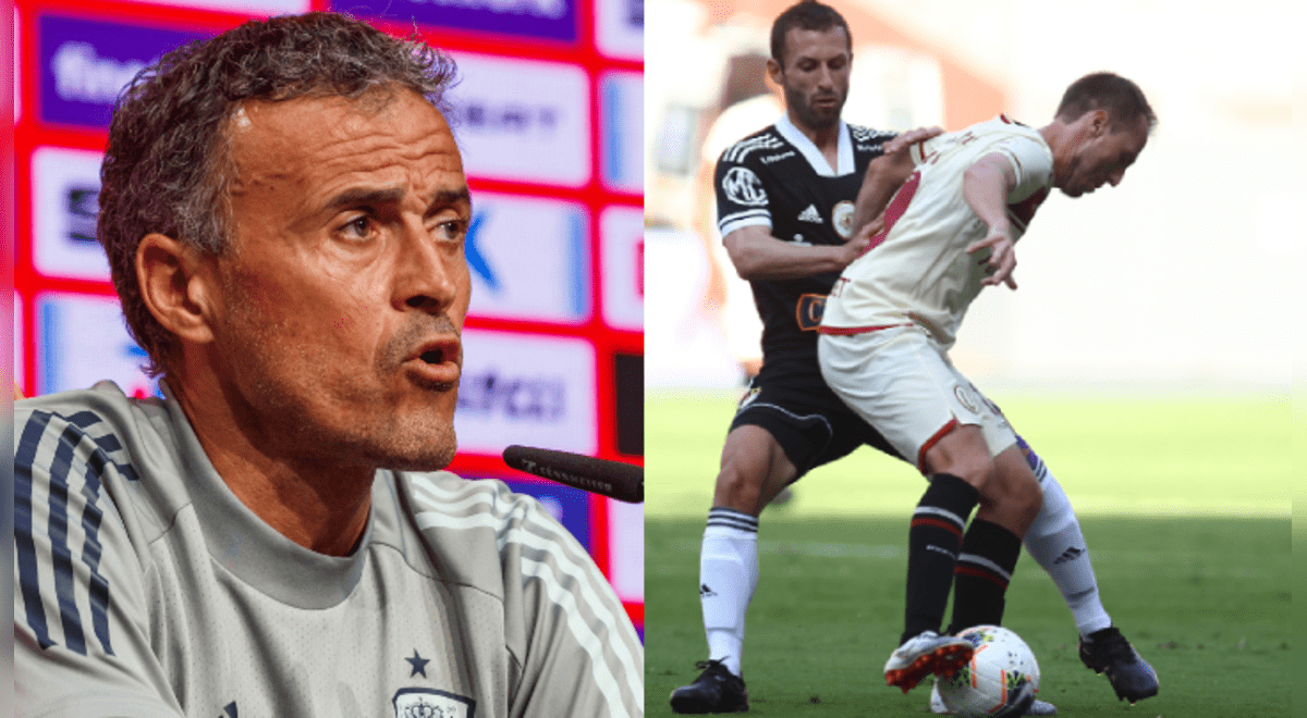 Luis Enrique reveló que convocaría a futbolistas que juegan en Perú - VIDEO Luis Enrique reveló que convocaría a futbolistas que juegan en Perú - VIDEO