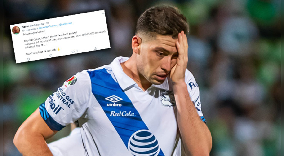 Santiago Ormeño a Perú: hinchas de México lamentaron que juegue con la \'Bicolor\' Santiago Ormeño a Perú: hinchas de México lamentaron que juegue con la \'Bicolor\'
