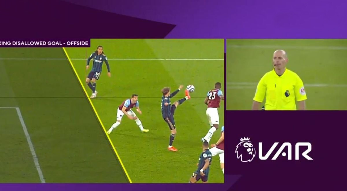 Premier League usará líneas más gruesas en el VAR para evitar polémica con el offside Premier League usará líneas más gruesas en el VAR para evitar polémica con el offside
