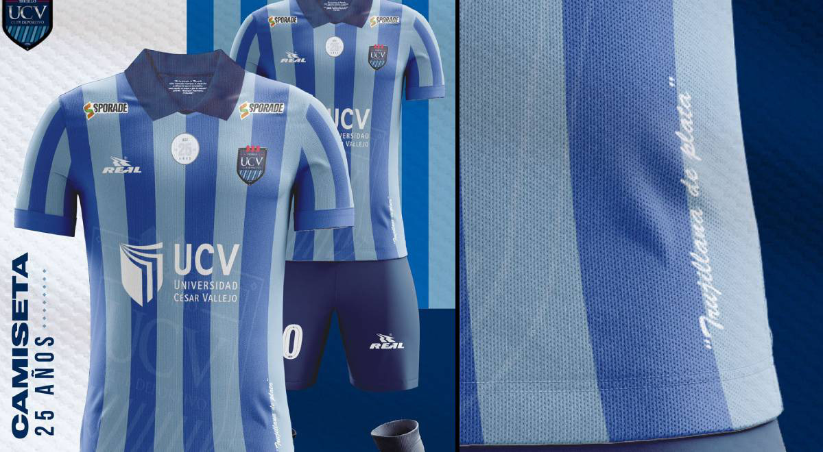 César Vallejo estrenará en la Copa Bicentenario camiseta especial por sus 25 años - FOTO César Vallejo estrenará en la Copa Bicentenario camiseta especial por sus 25 años - FOTO