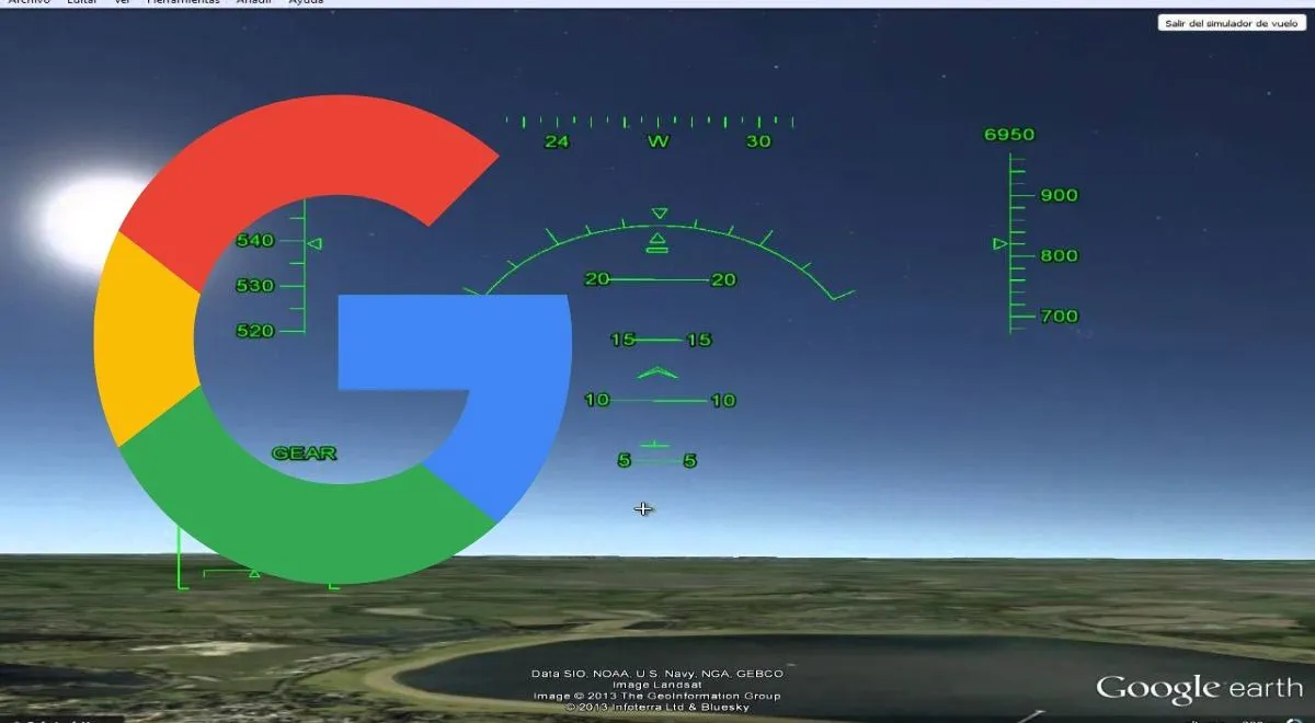 Cómo usar el simulador de vuelo de Google Earth