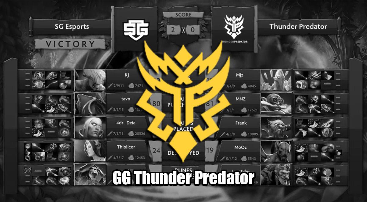Dota 2: Thunder Predator pierde ante SG Esports en el OGA Dota Pit ...