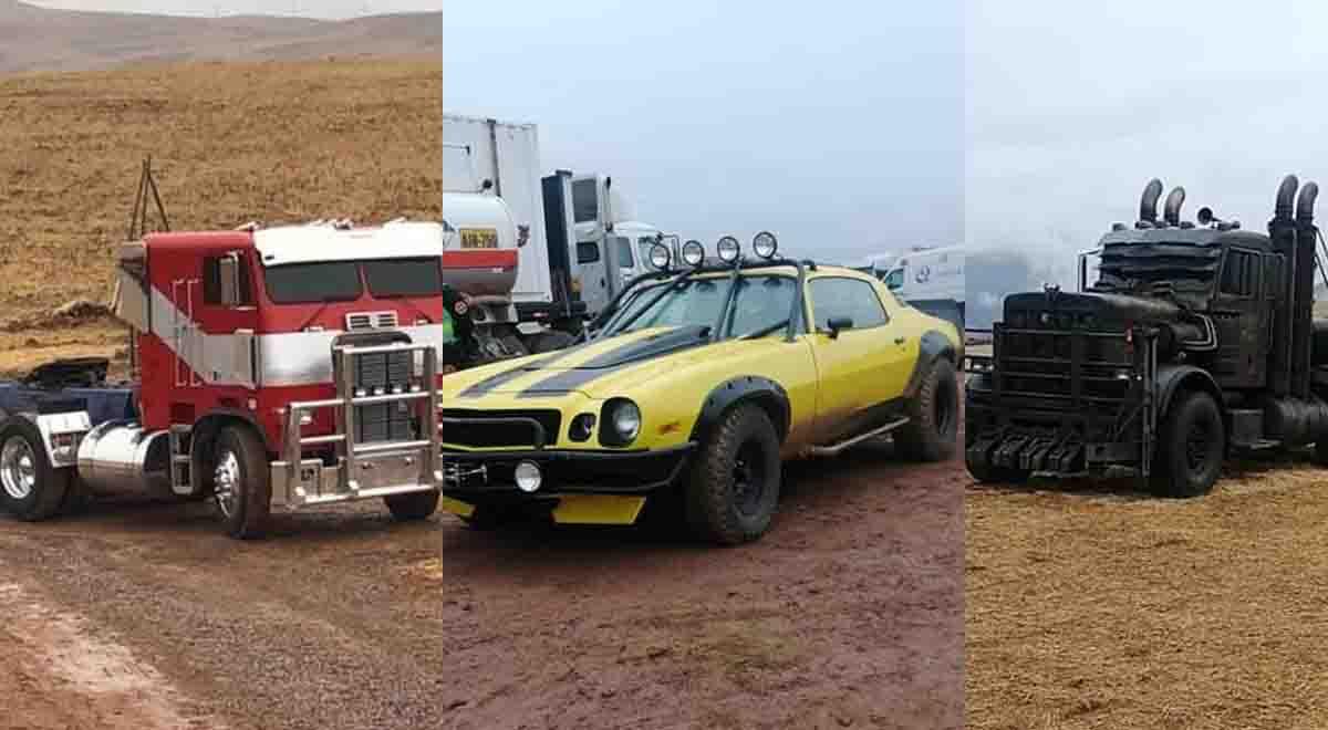 Transformers en Perú mira los impresionantes autos que estarán en la