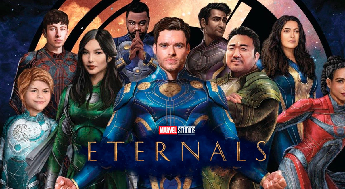 VER Eternals 2021 ONLINE película completa en México y España con Salma  Hayek