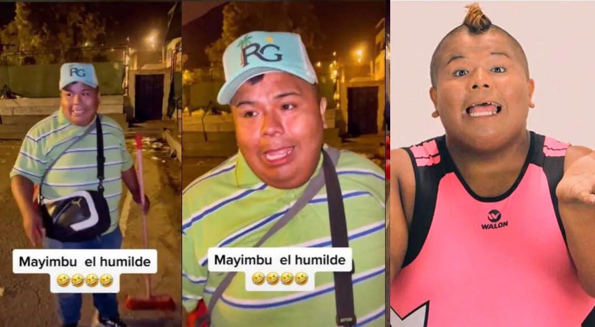 TikTok: Mayimbú es captado barriendo y mandó reflexión a sus fans