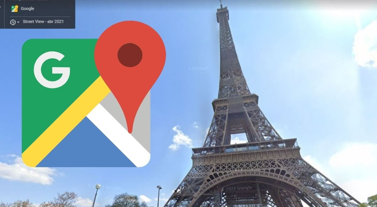 google maps tour eiffel