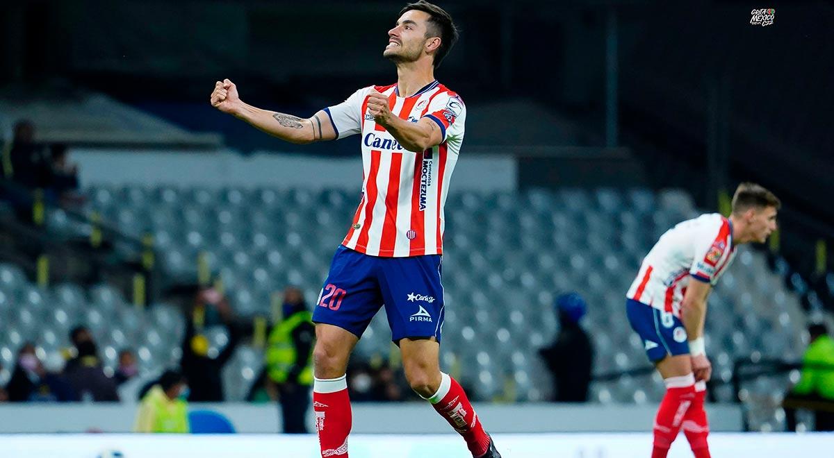Atlético San Luis ganó con susto por 3-2 a América en la fecha 4 de Liga MX