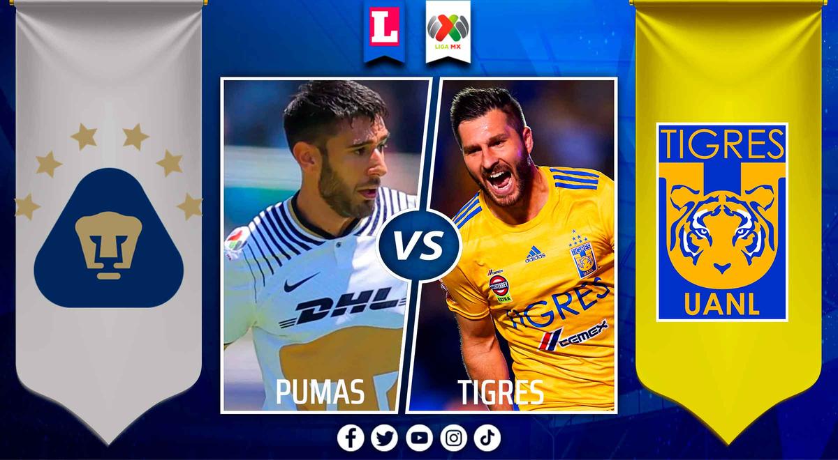 A qué hora juega Pumas vs Tigres HOY EN VIVO por jornada 16 Liga MX