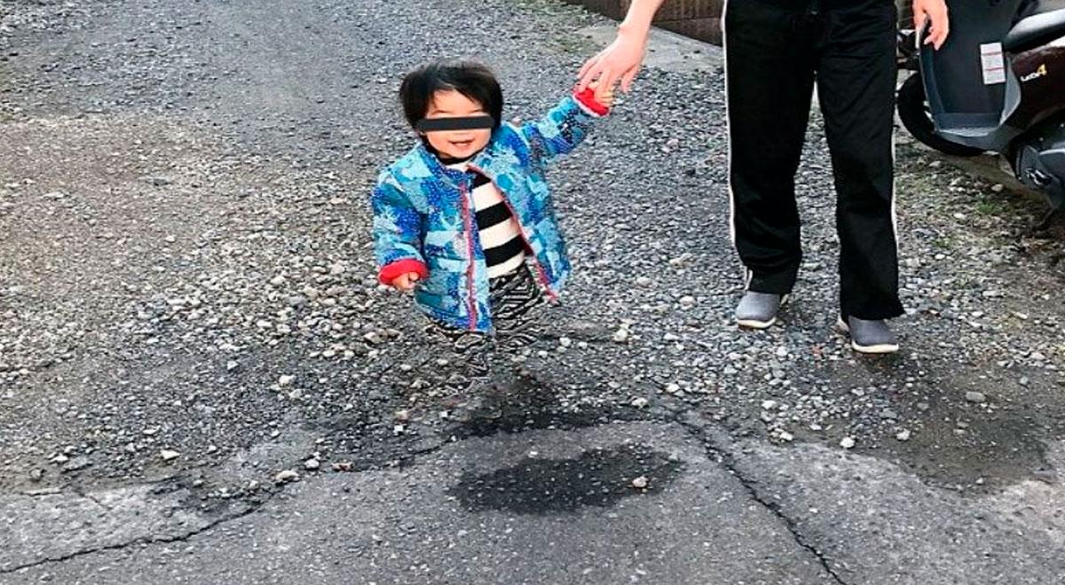 ¿Un bebé sin piernas? La ilusión óptica que aterra a miles en redes