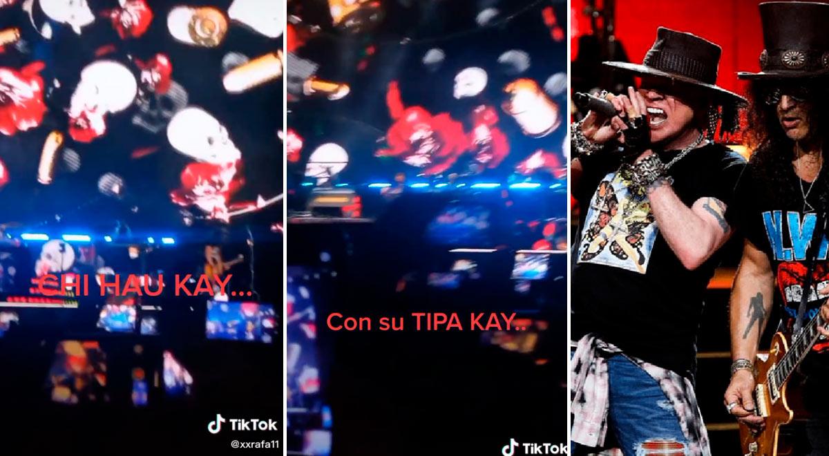 Tipay Fan de Guns N' Roses modifica Sweet Child O' Mine: