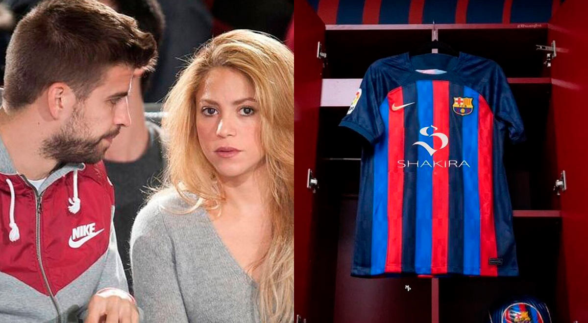 Piqué vestirá camiseta de Barcelona con el nombre de Shakira - FOTO