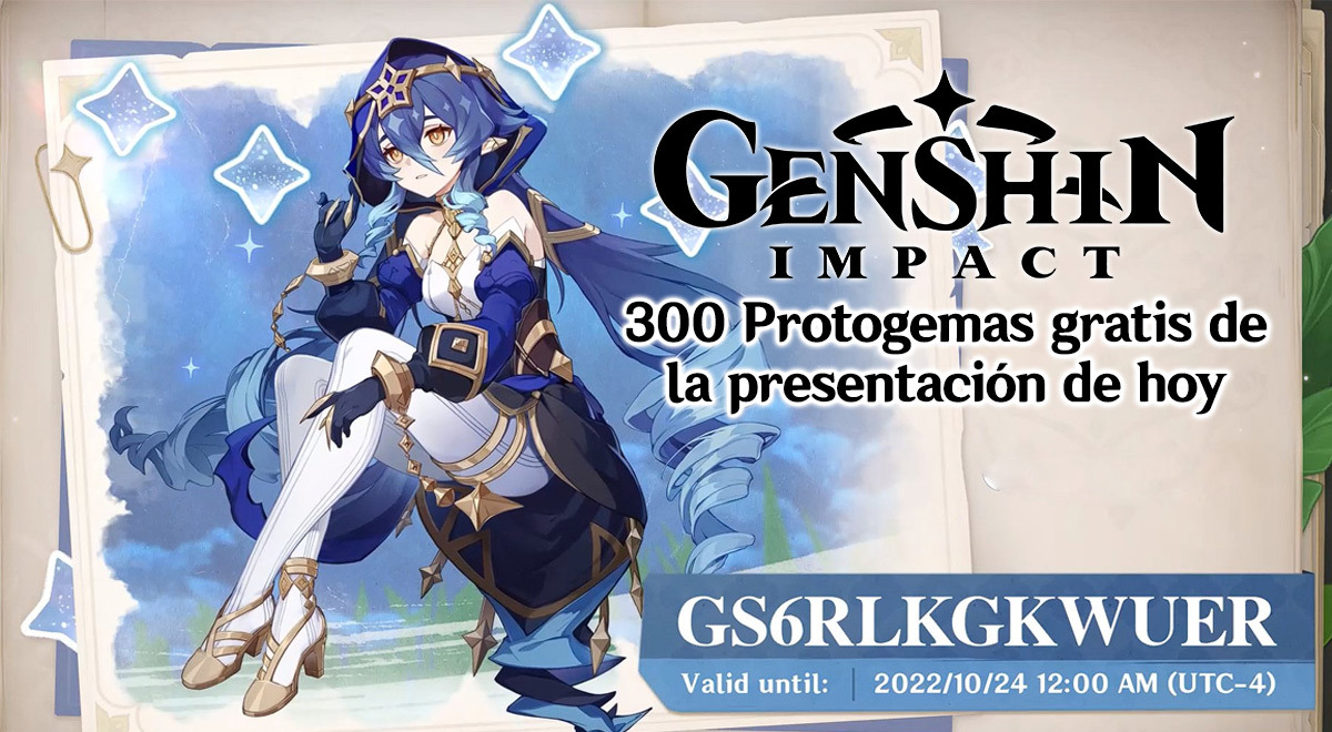 Genshin Impact 4.2 saca códigos que dan 300 protogemas gratis