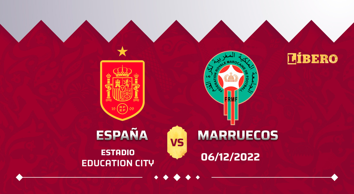 A que hora juega España vs Marruecos EN VIVO en que canal y donde ver